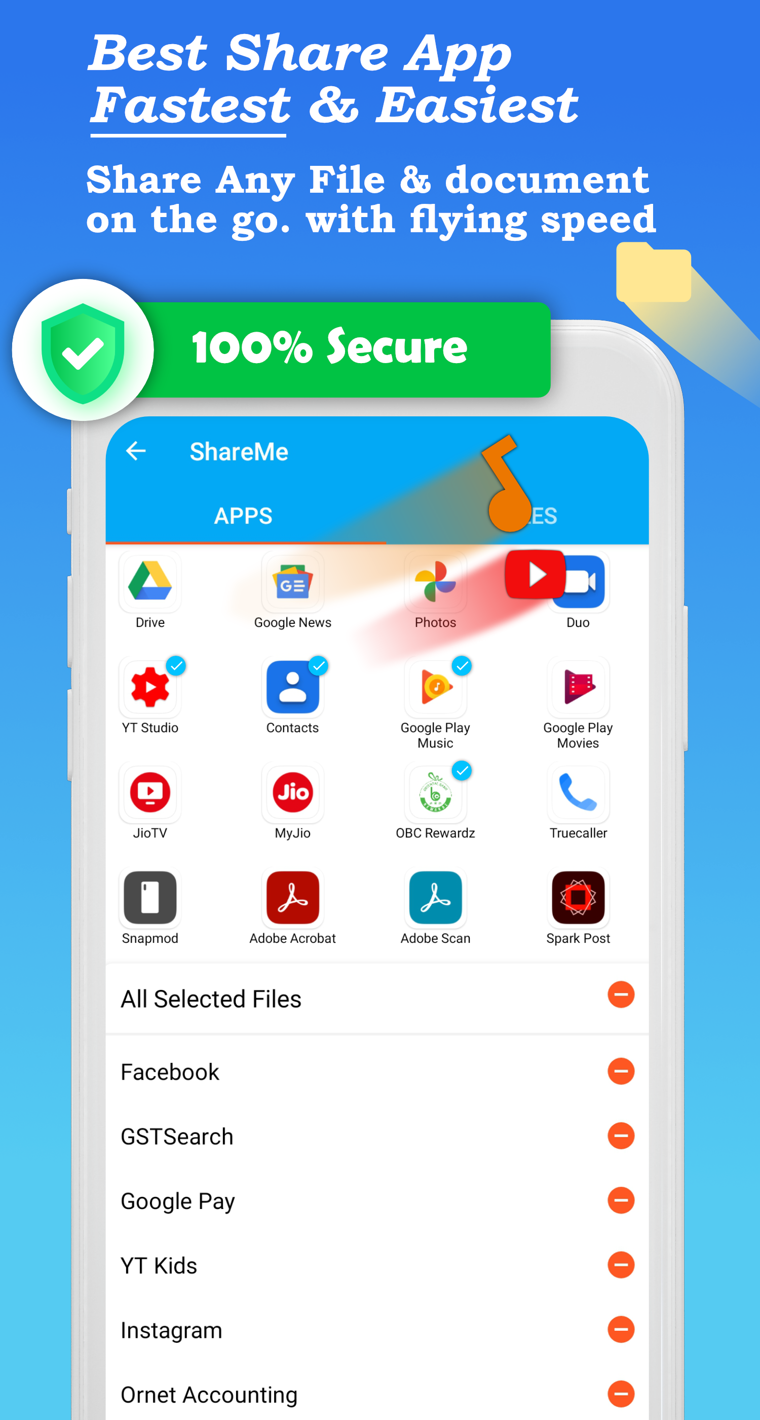 اسکرین شات 3 برنامه FileShare : File Transfer