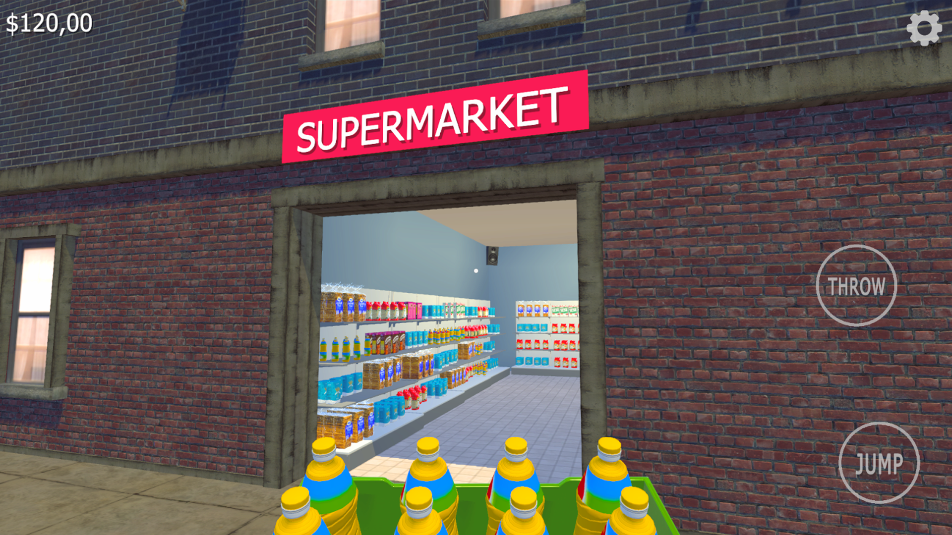 اسکرین شات 3 بازی Supermarket Simulator Store 3D