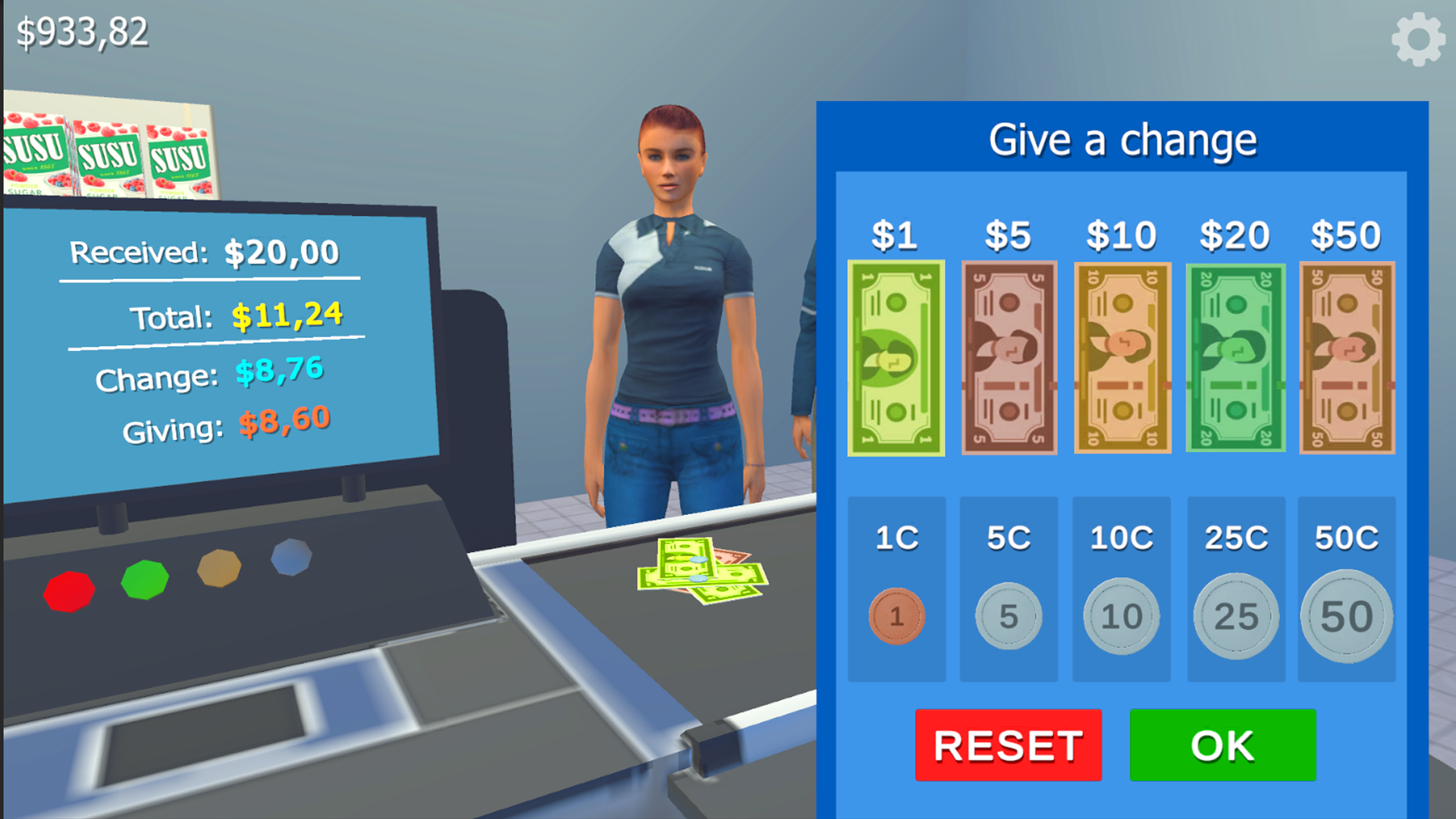 اسکرین شات 1 بازی Supermarket Simulator Store 3D