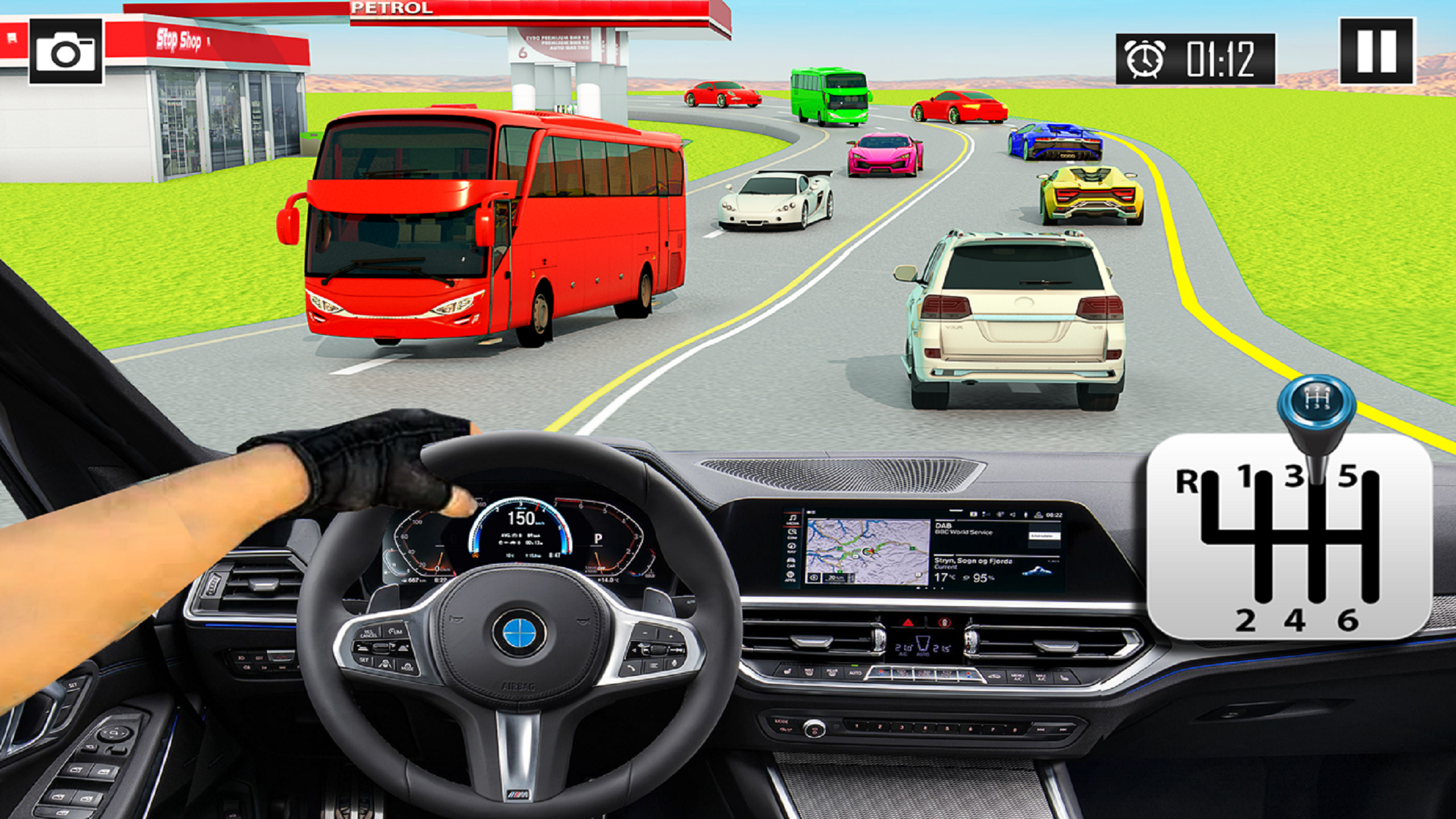 اسکرین شات 7 بازی Coach Bus Driving : Bus Games