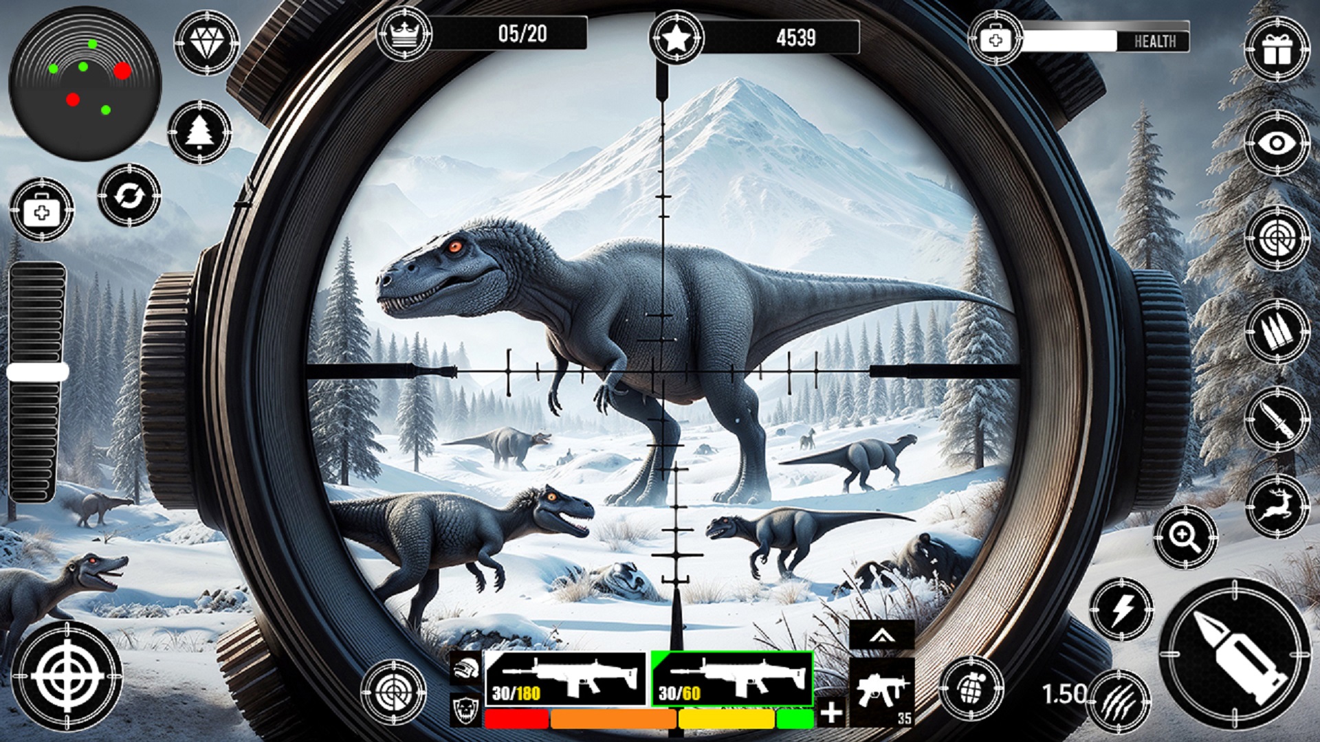 اسکرین شات 2 بازی Real Dino Hunter: Wild Hunt