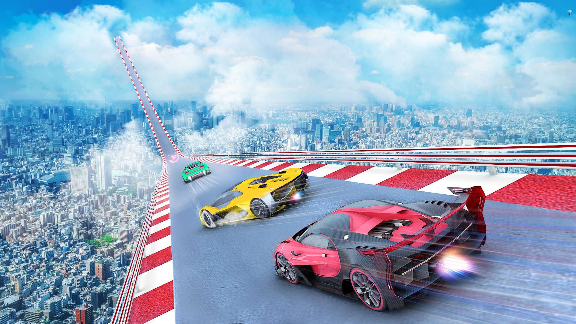 اسکرین شات 6 بازی Real Mega Ramp Car Stunt Games
