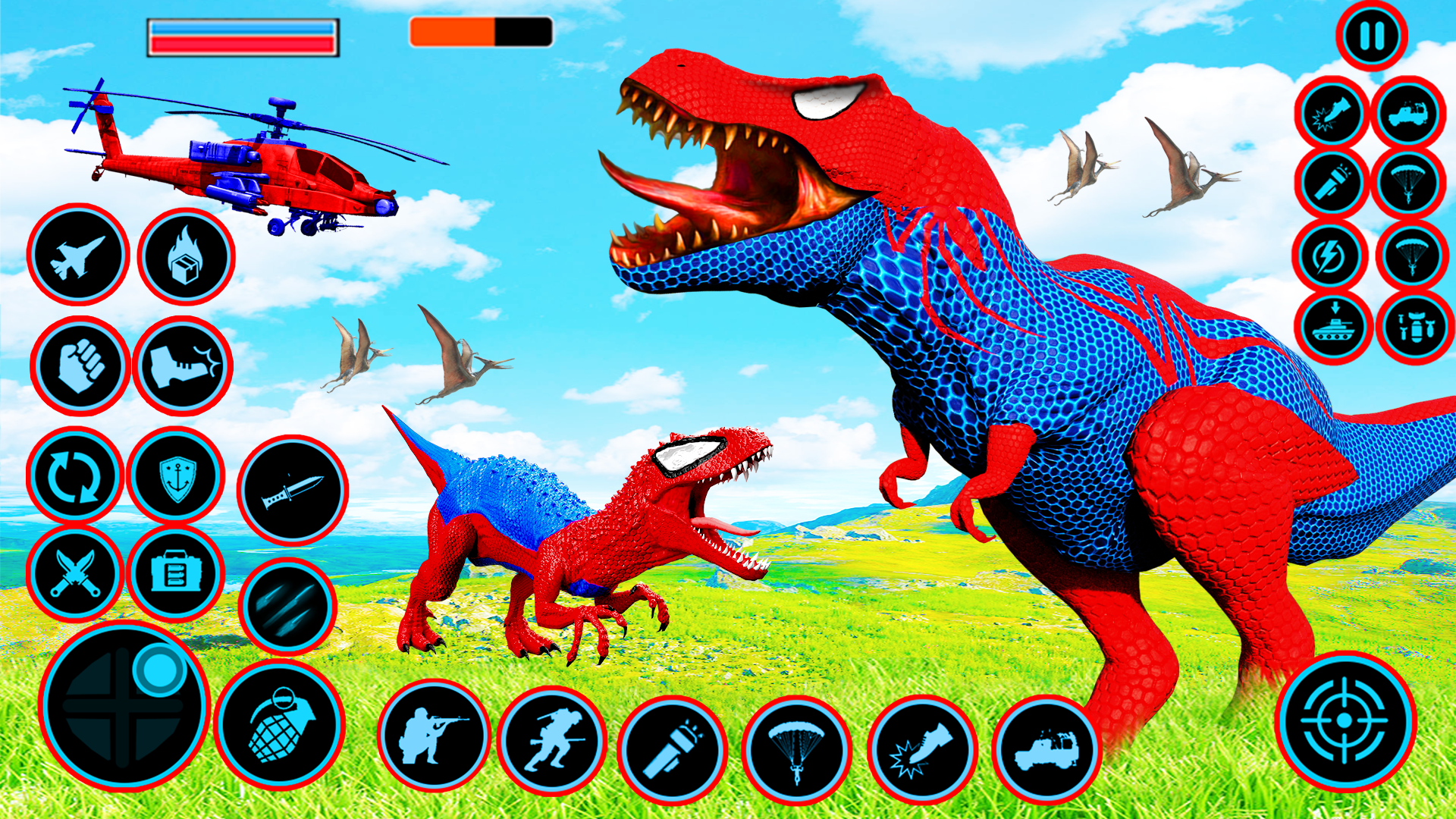 اسکرین شات 1 برنامه Wild Dino Hunting: Zoo Hunter