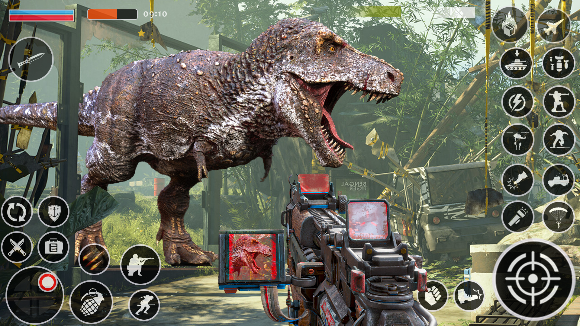 اسکرین شات 5 برنامه Wild Dino Hunting: Zoo Hunter