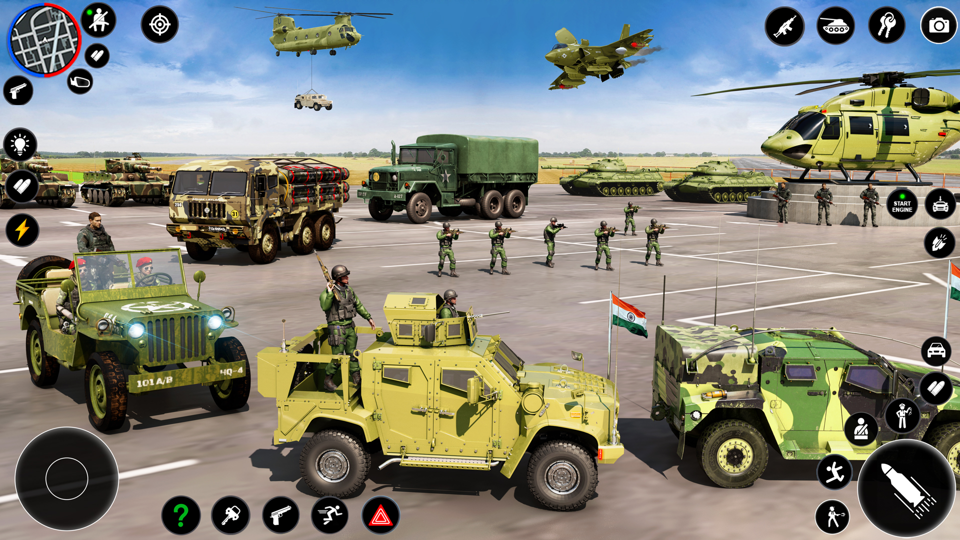 اسکرین شات 7 بازی Army Transport Vehicles Games