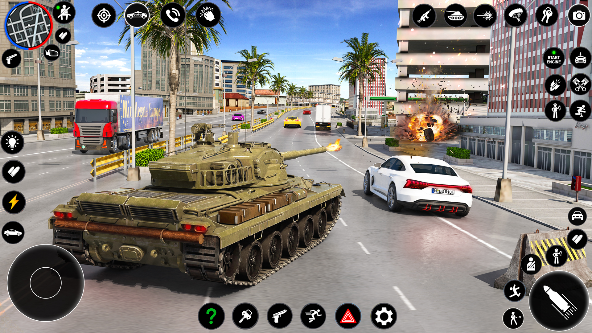 اسکرین شات 6 بازی Army Transport Vehicles Games