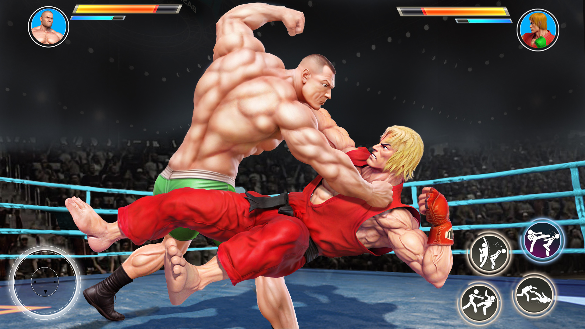 اسکرین شات 2 برنامه Kung Fu Heros: Fighting Game