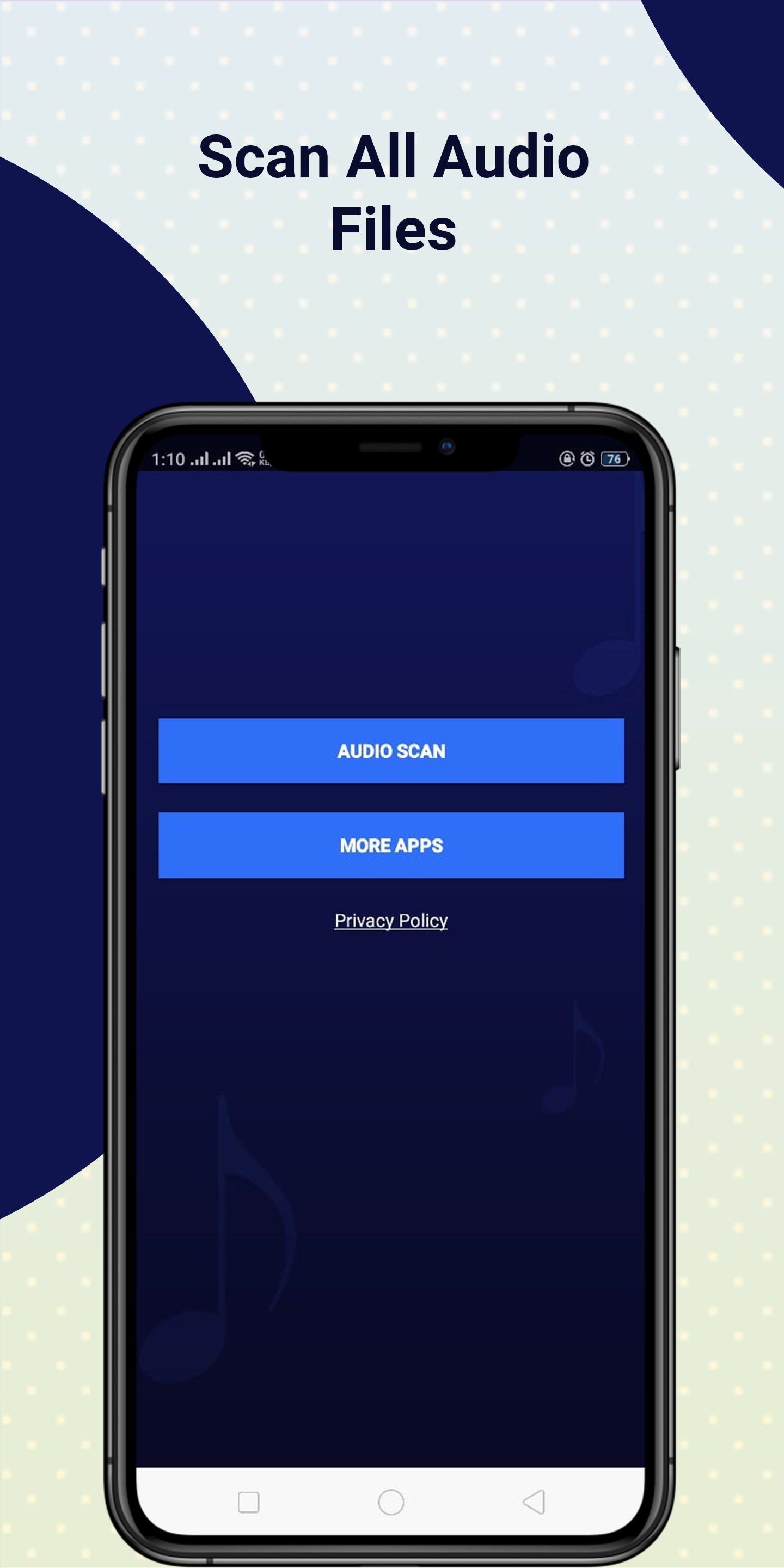 اسکرین شات 1 برنامه Recover Deleted Audio & Calls