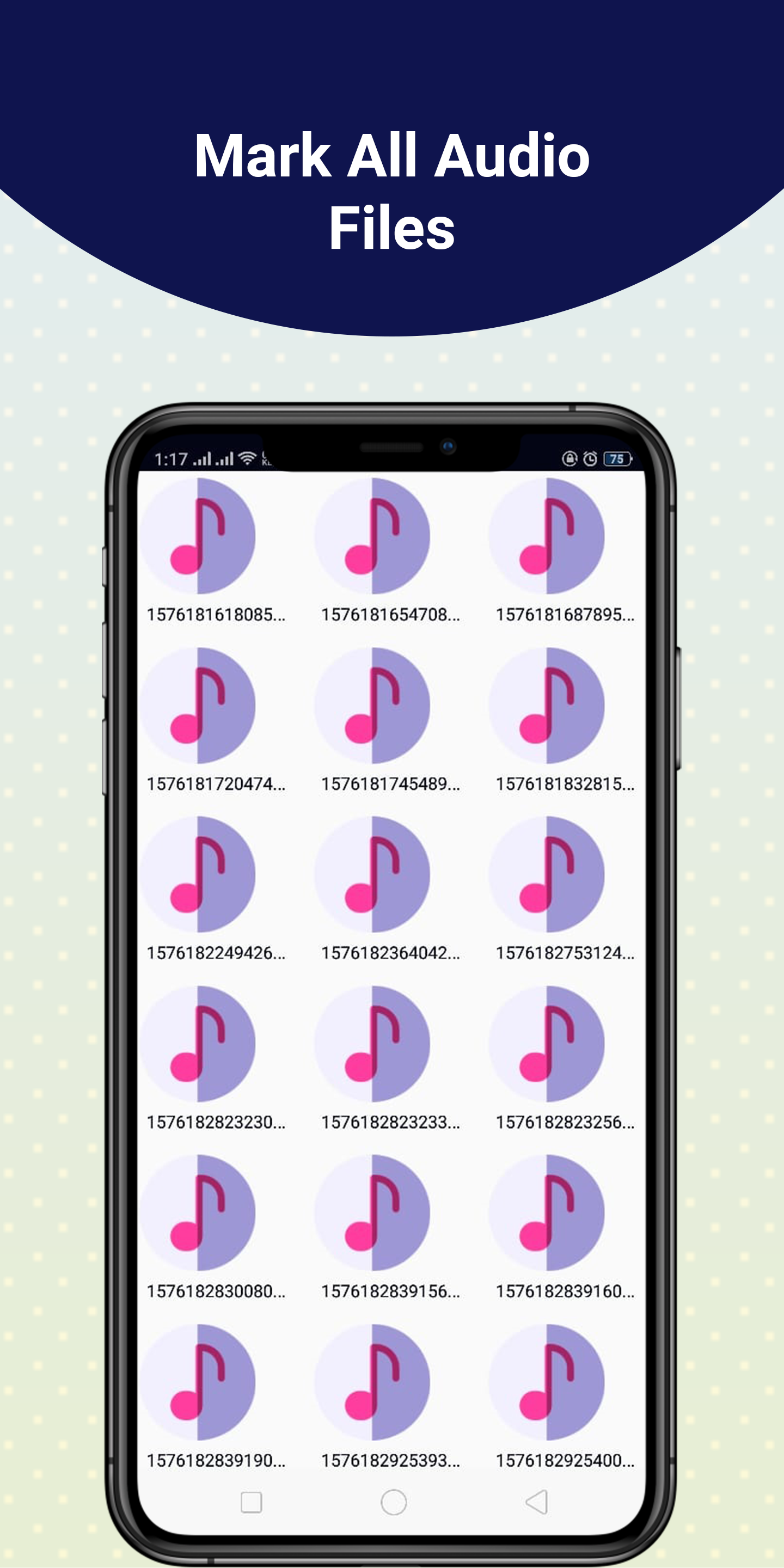 اسکرین شات 3 برنامه Recover Deleted Audio & Calls