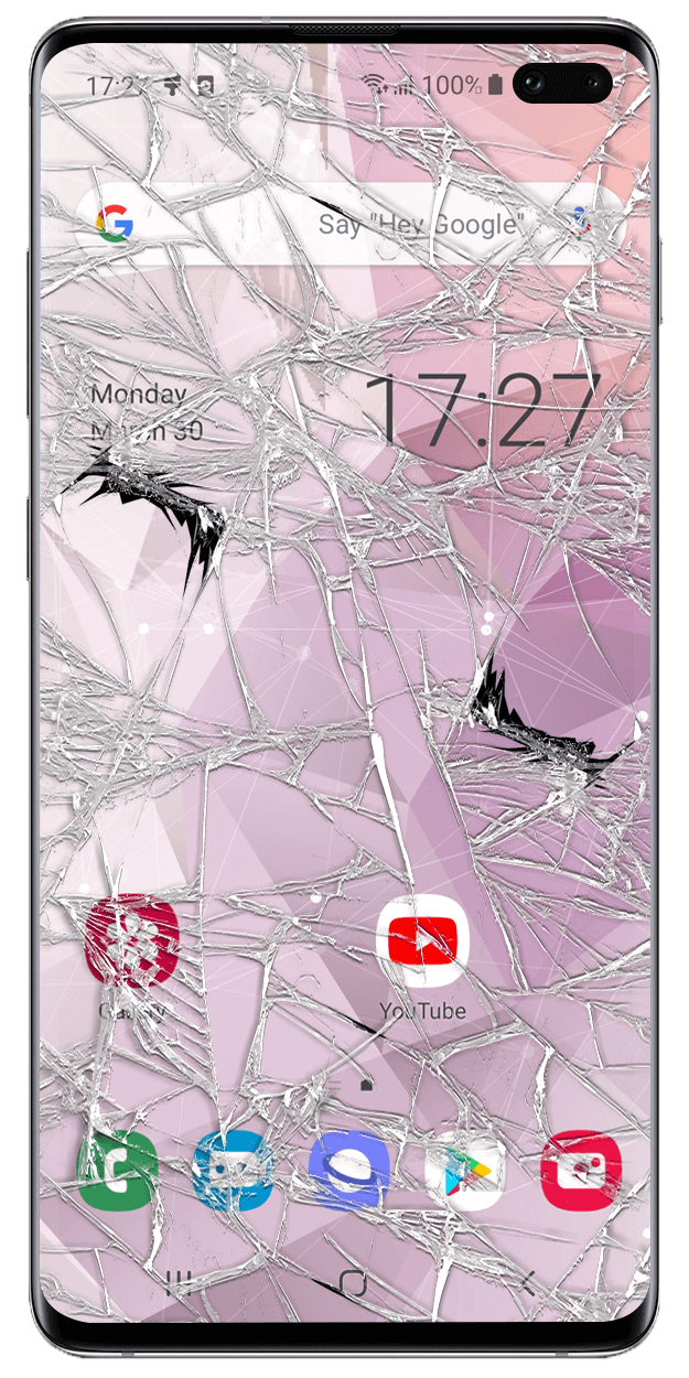 اسکرین شات 1 برنامه Broken Screen Realistic Prank