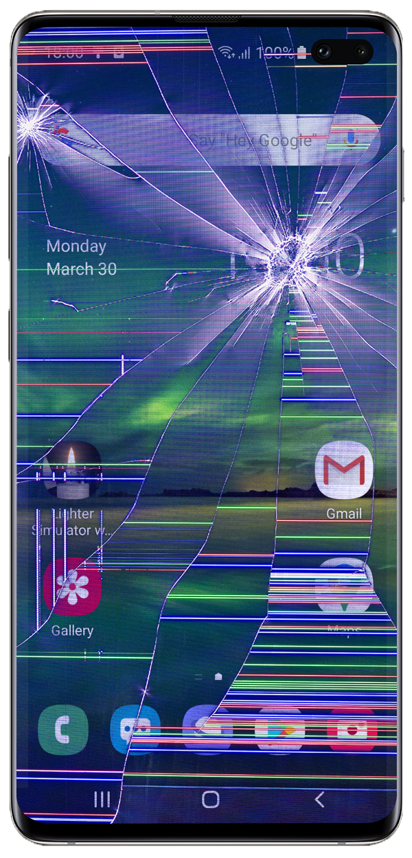 اسکرین شات 3 برنامه Broken Screen Realistic Prank