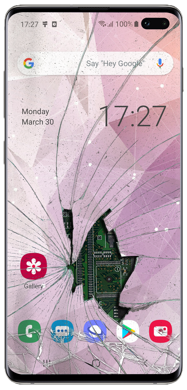 اسکرین شات 5 برنامه Broken Screen Realistic Prank