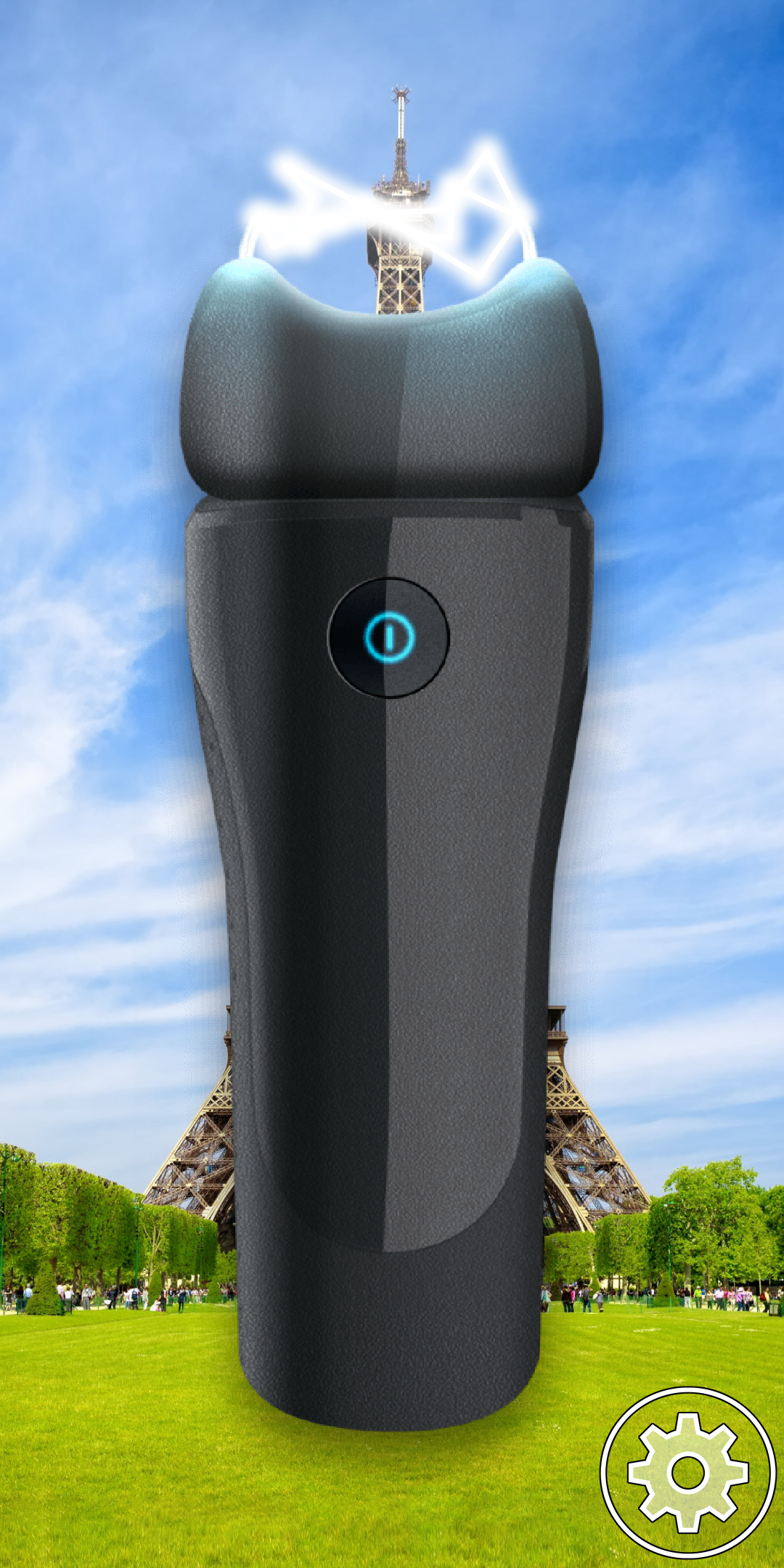 اسکرین شات 3 برنامه Electric Stun Gun Simulator