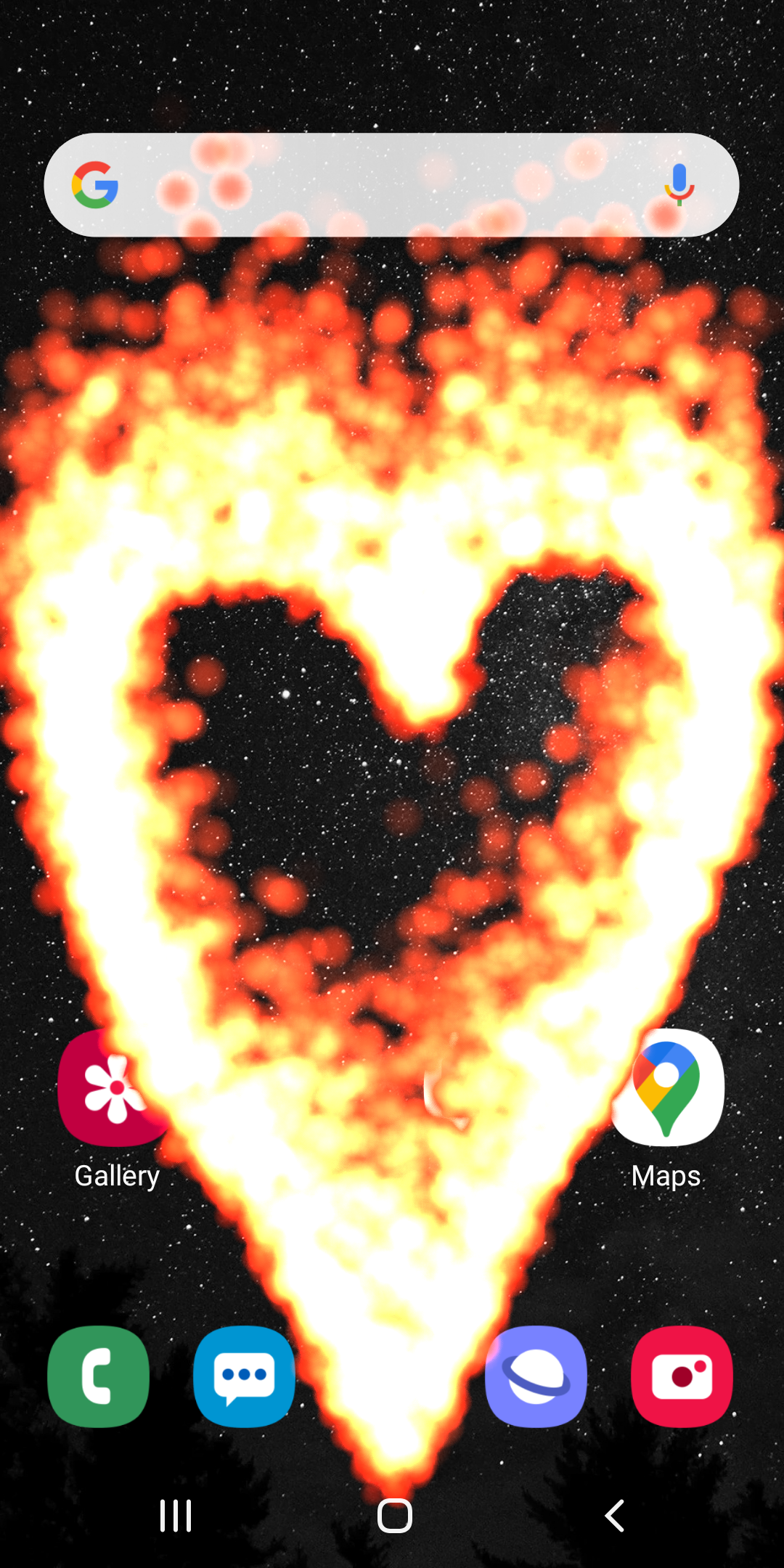 اسکرین شات 5 برنامه Fire in Phone Simulator