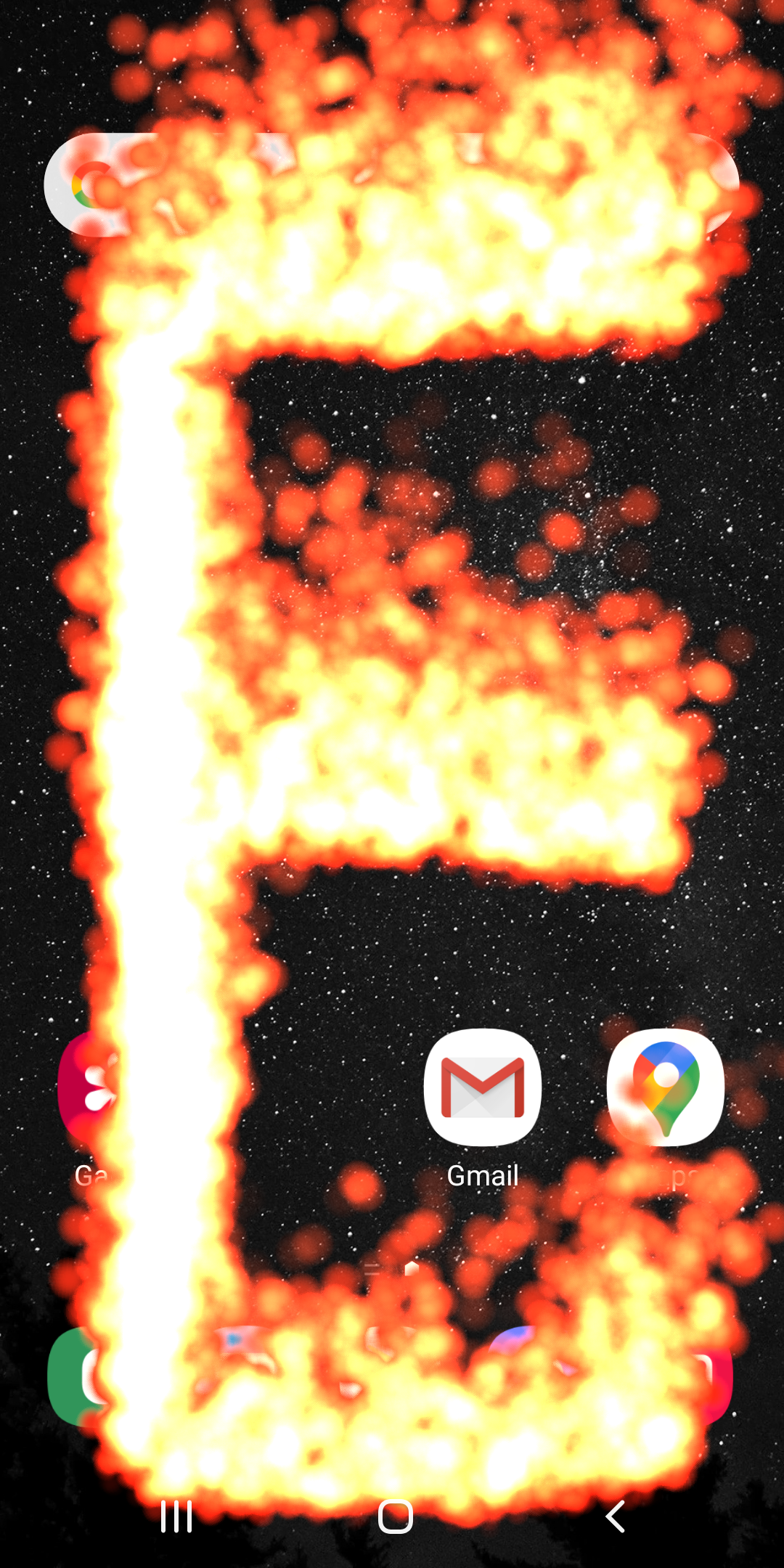 اسکرین شات 4 برنامه Fire in Phone Simulator