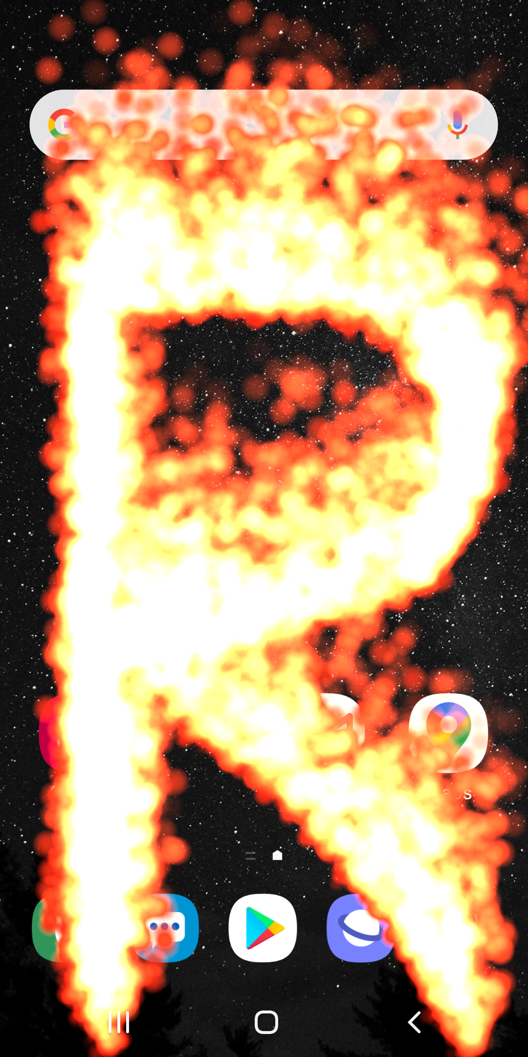 اسکرین شات 3 برنامه Fire in Phone Simulator