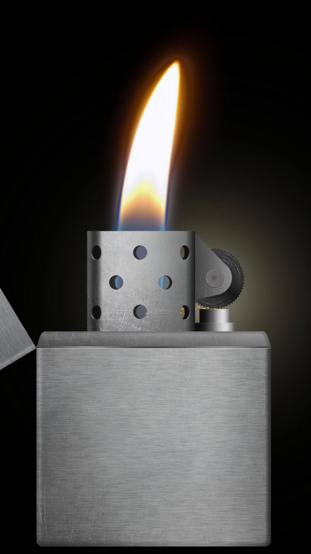 اسکرین شات 1 برنامه Lighter Simulator Concert Mode