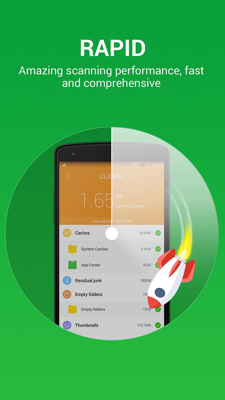 اسکرین شات 3 برنامه CLEANit - Boost,Optimize,Small