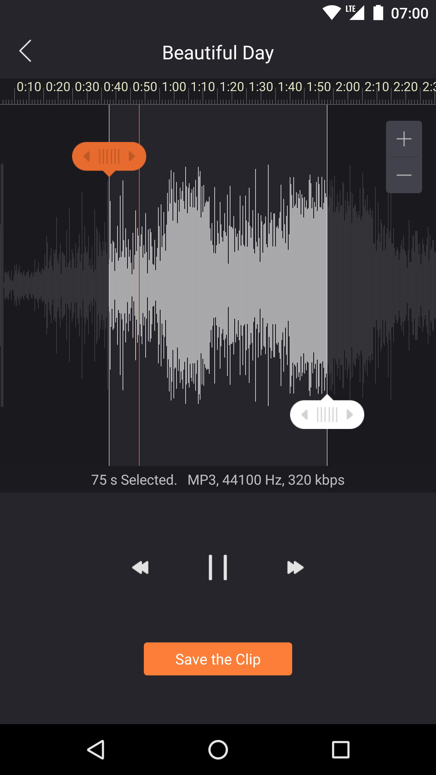 اسکرین شات 5 برنامه Music Player - just LISTENit