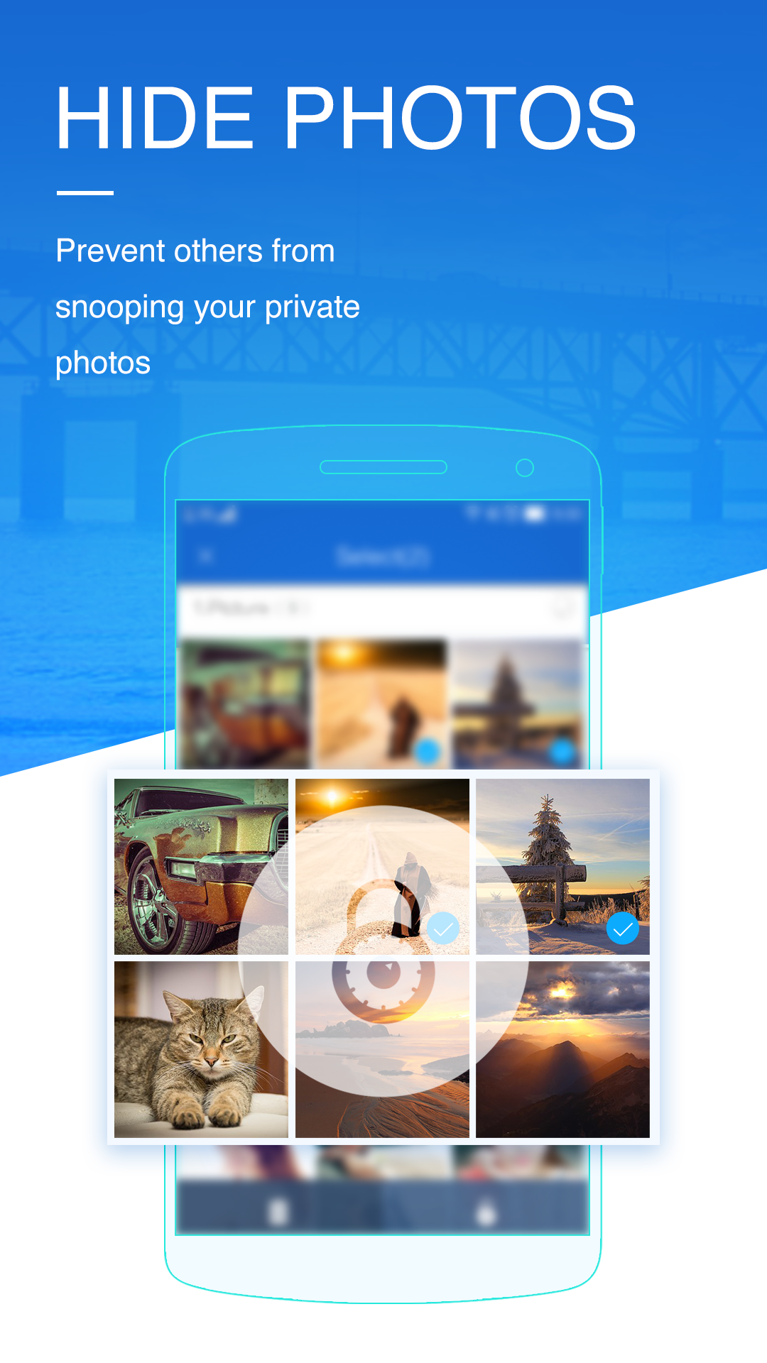 اسکرین شات 2 برنامه LOCKit: App Lock, Photos Vault