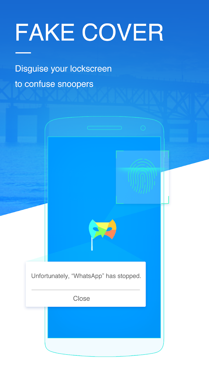 اسکرین شات 5 برنامه LOCKit - App Lock, Photos Vault, Fingerprint Lock