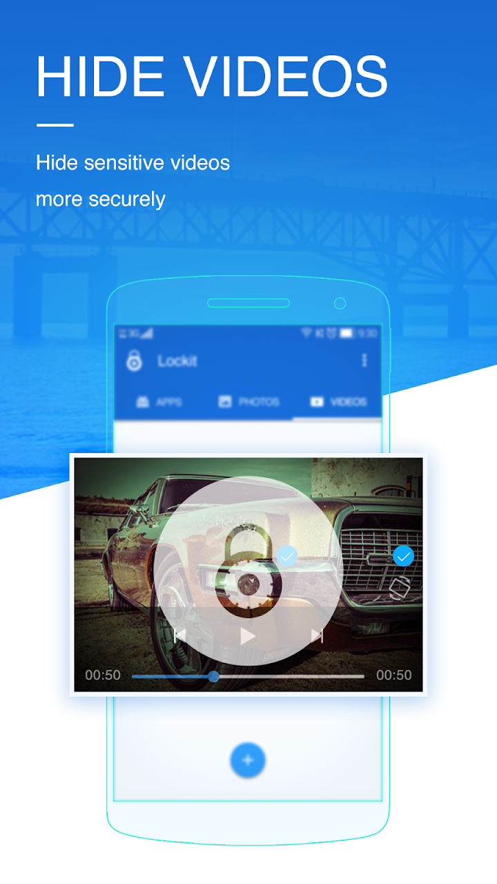 اسکرین شات 3 برنامه LOCKit - App Lock, Photos Vault, Fingerprint Lock