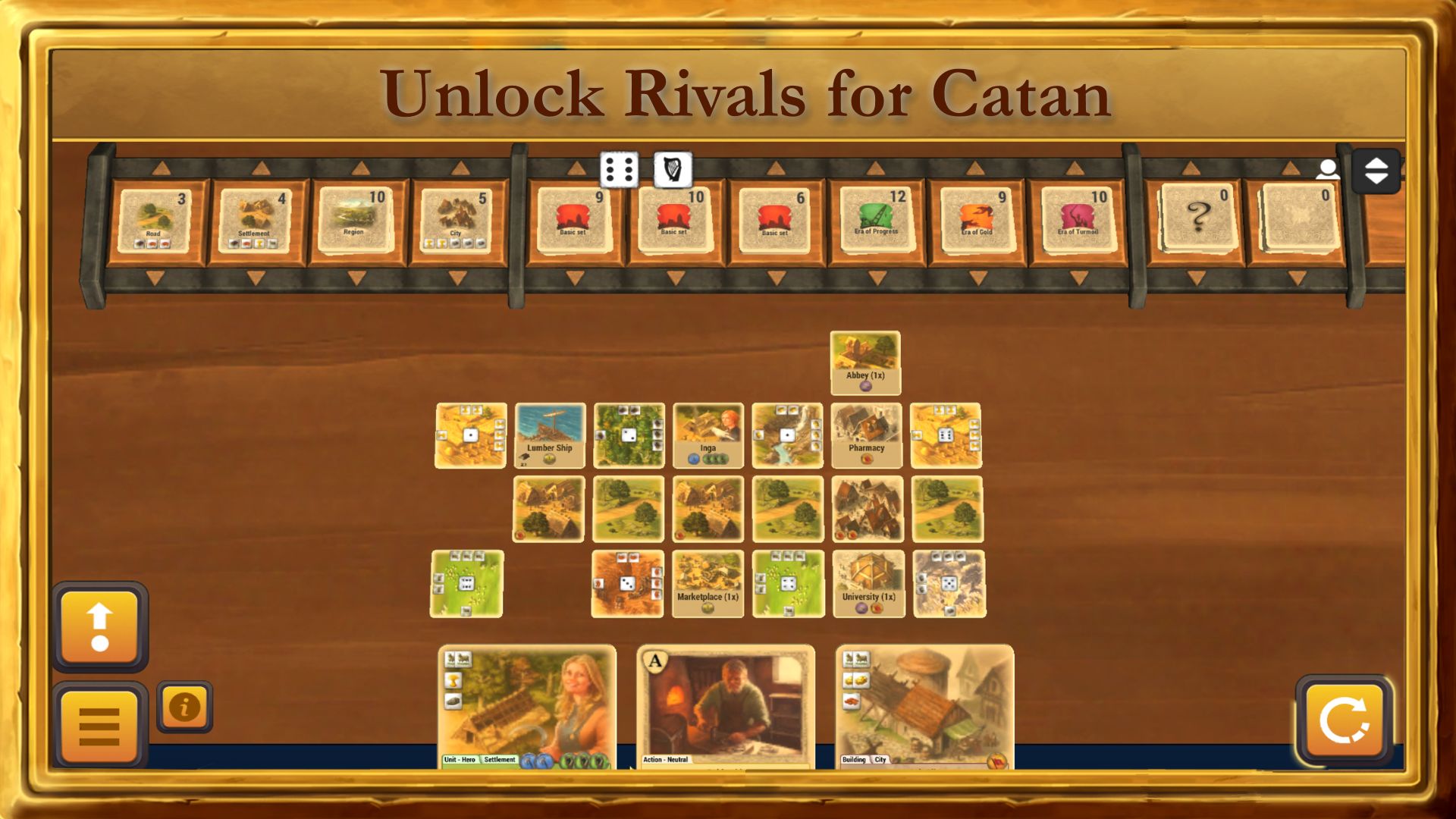 اسکرین شات 6 بازی Catan Universe