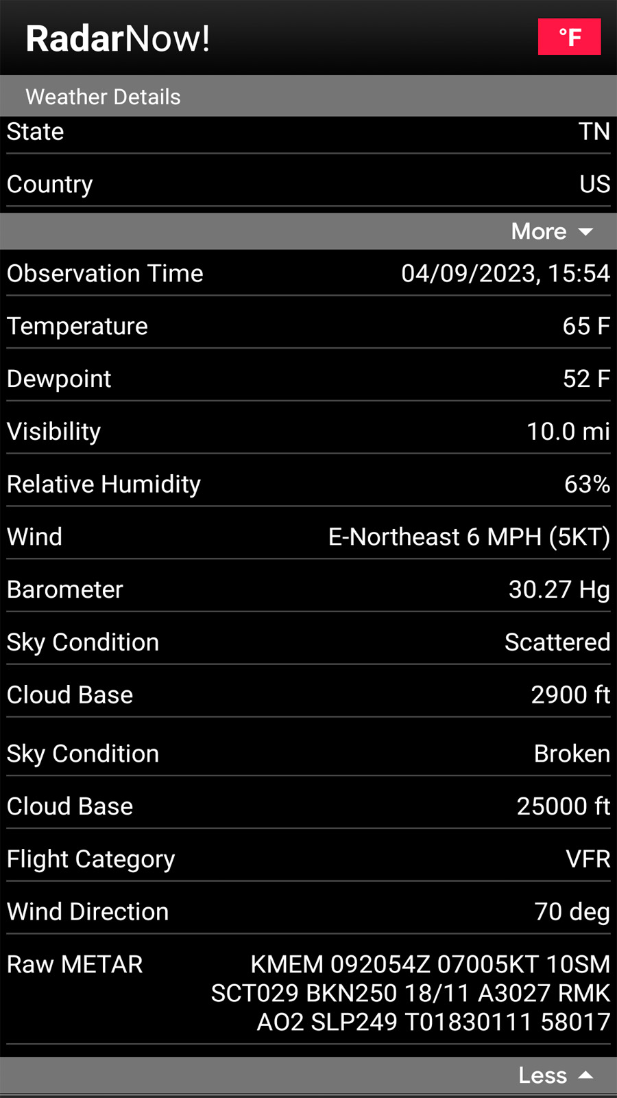 اسکرین شات 5 برنامه RadarNow! ®