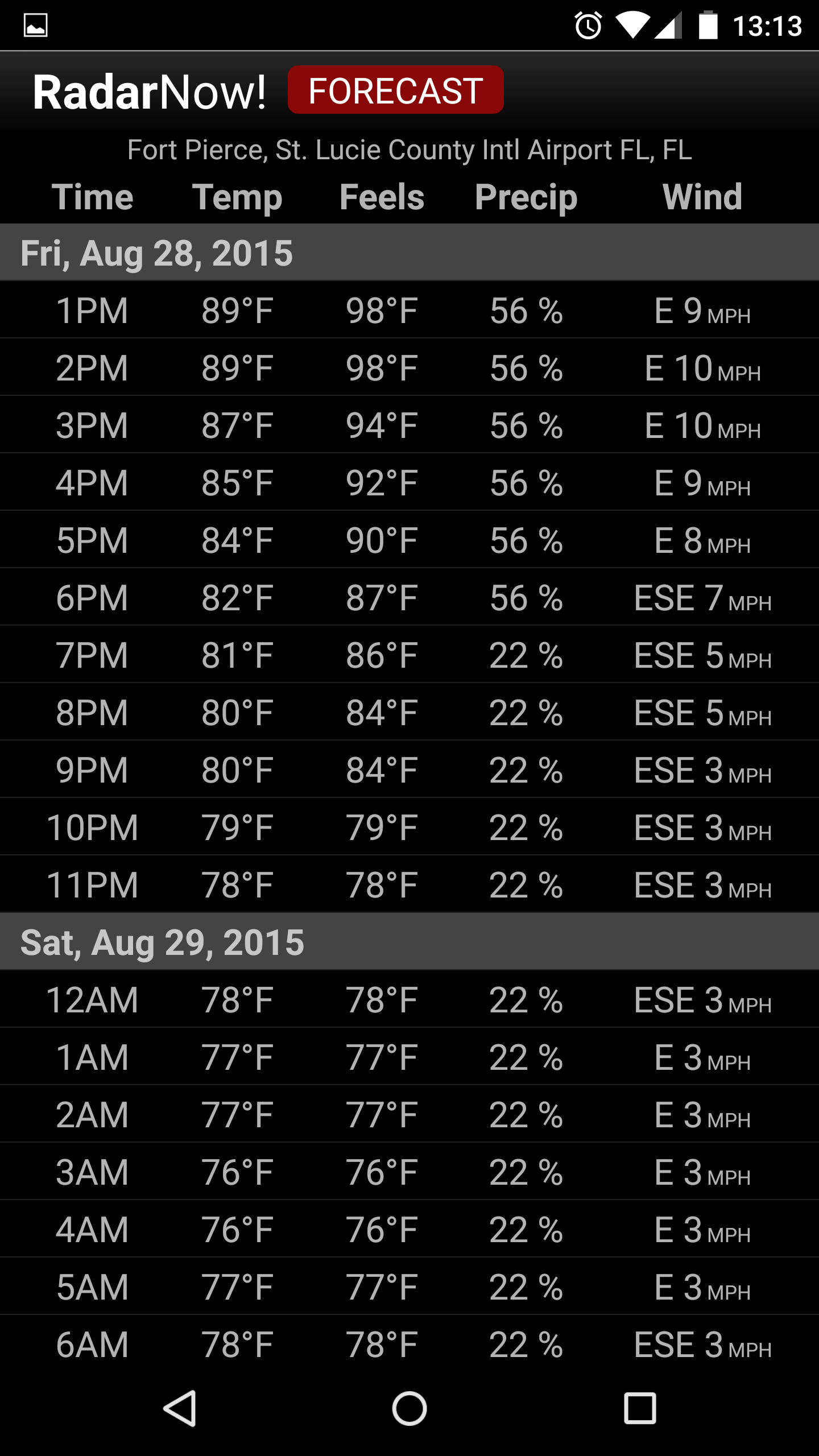 اسکرین شات 3 برنامه RadarNow! ®