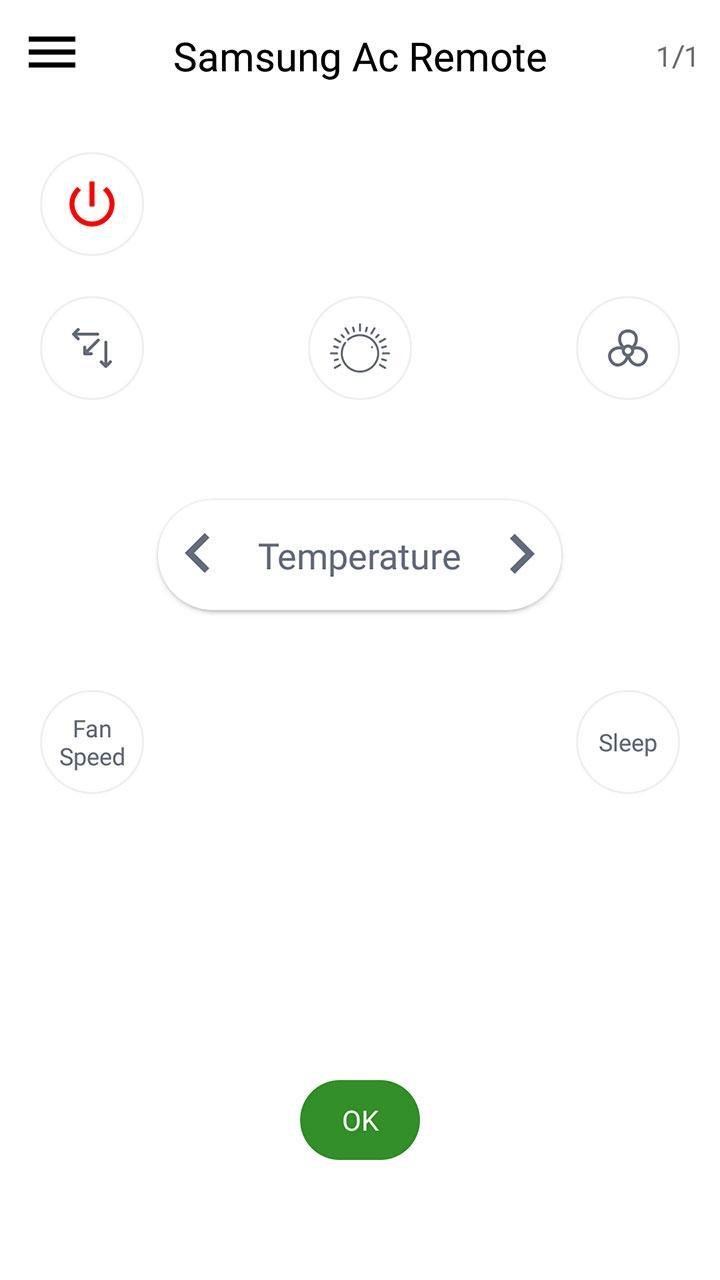 اسکرین شات 6 برنامه AC Remote Control