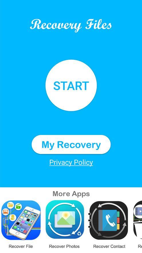 اسکرین شات 1 برنامه Recover deleted files