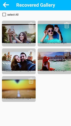 اسکرین شات 5 برنامه recover deleted video - video recovery