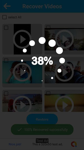 اسکرین شات 2 برنامه recover deleted video - video recovery