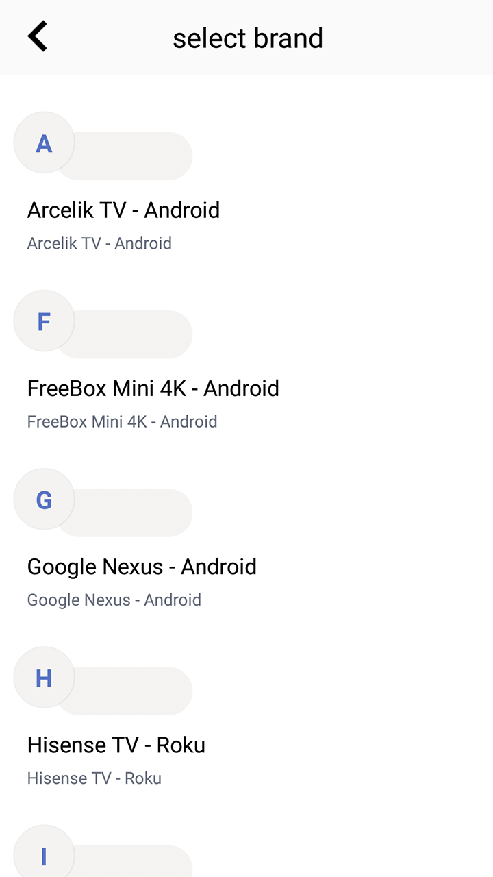 اسکرین شات 6 برنامه Remote Control For Tv