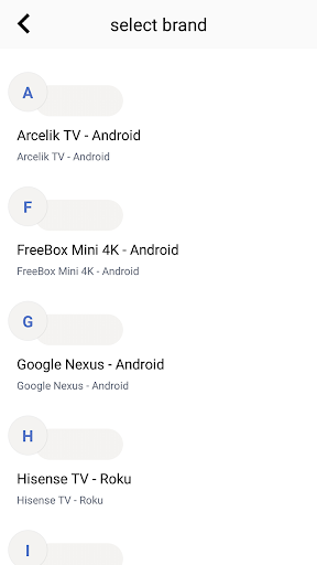 اسکرین شات 5 برنامه smart remote tv