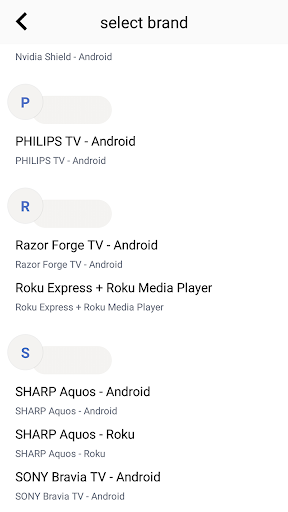 اسکرین شات 6 برنامه smart remote tv