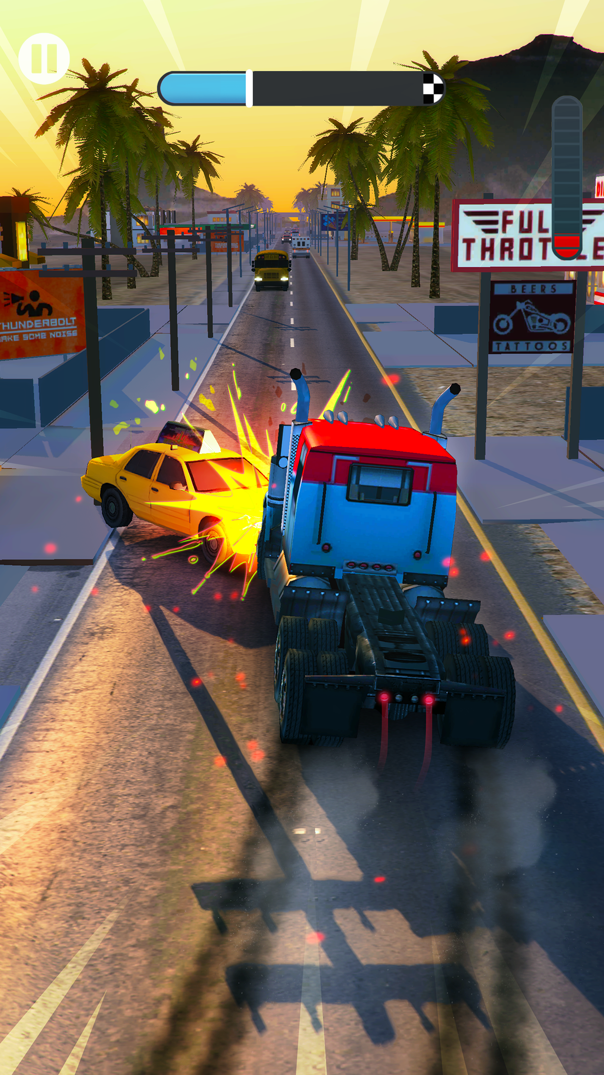 اسکرین شات 1 بازی Rush Hour 3D: Car Game