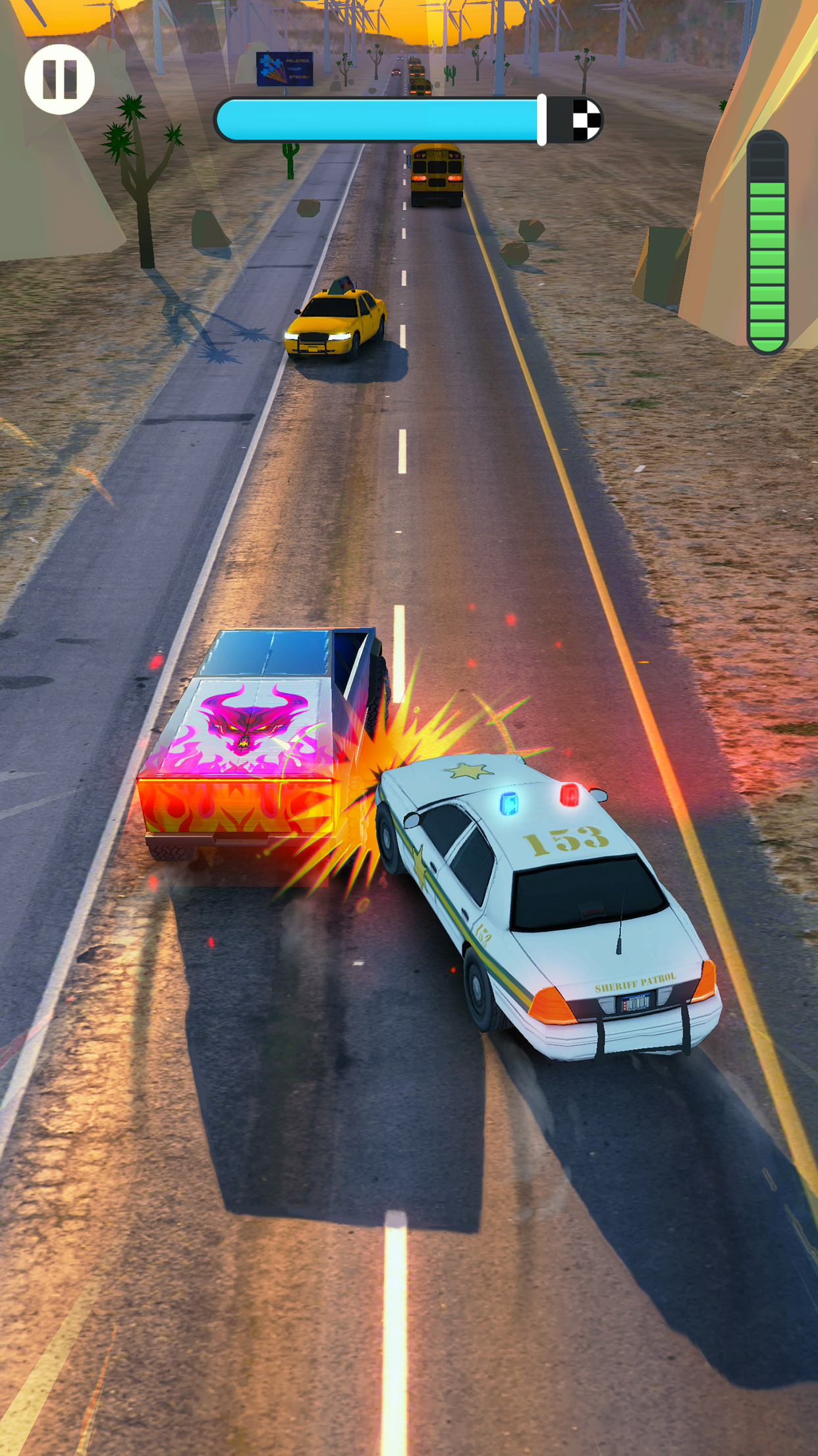 اسکرین شات 8 بازی Rush Hour 3D: Car Game