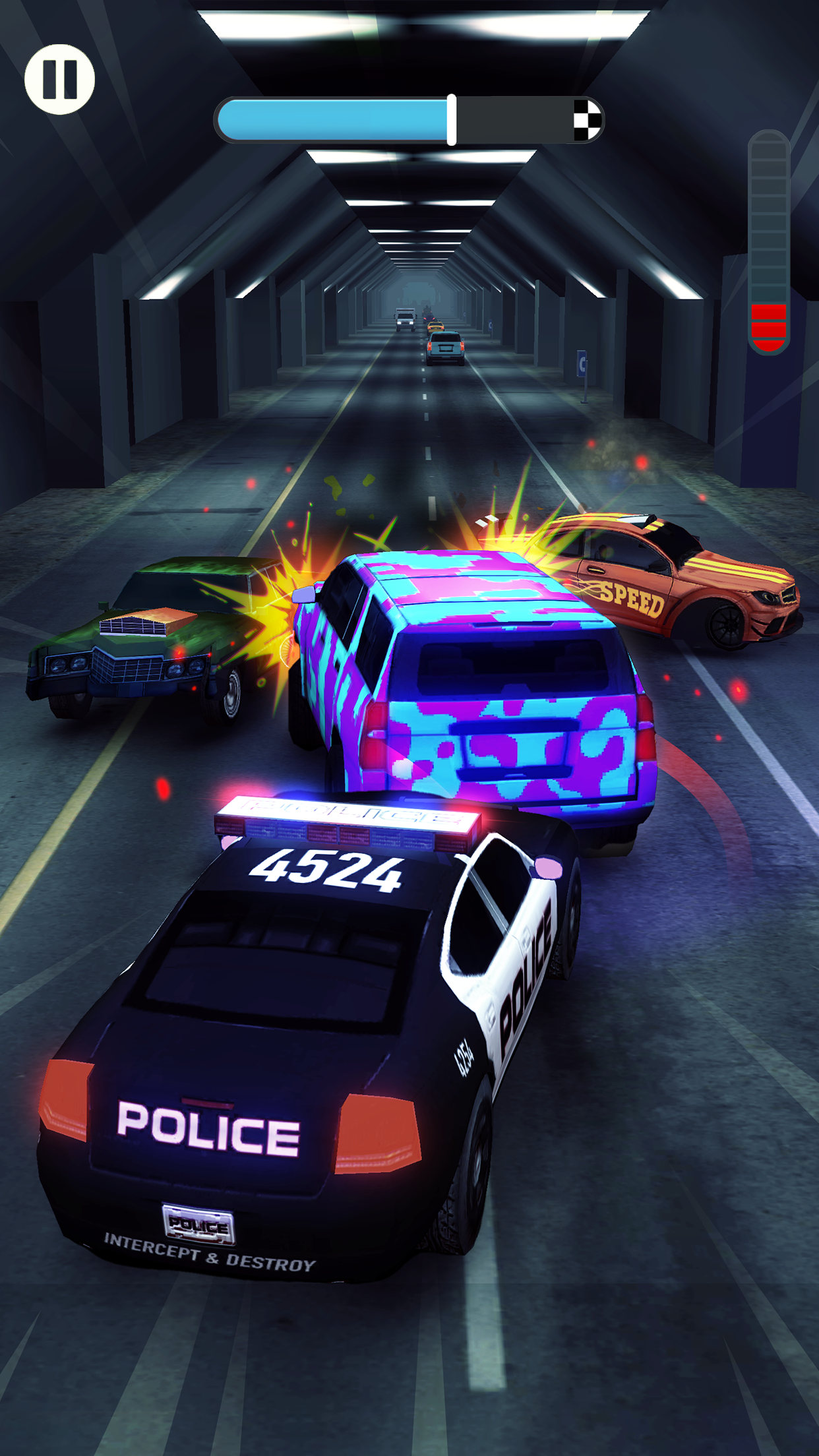 اسکرین شات 5 بازی Rush Hour 3D: Car Game