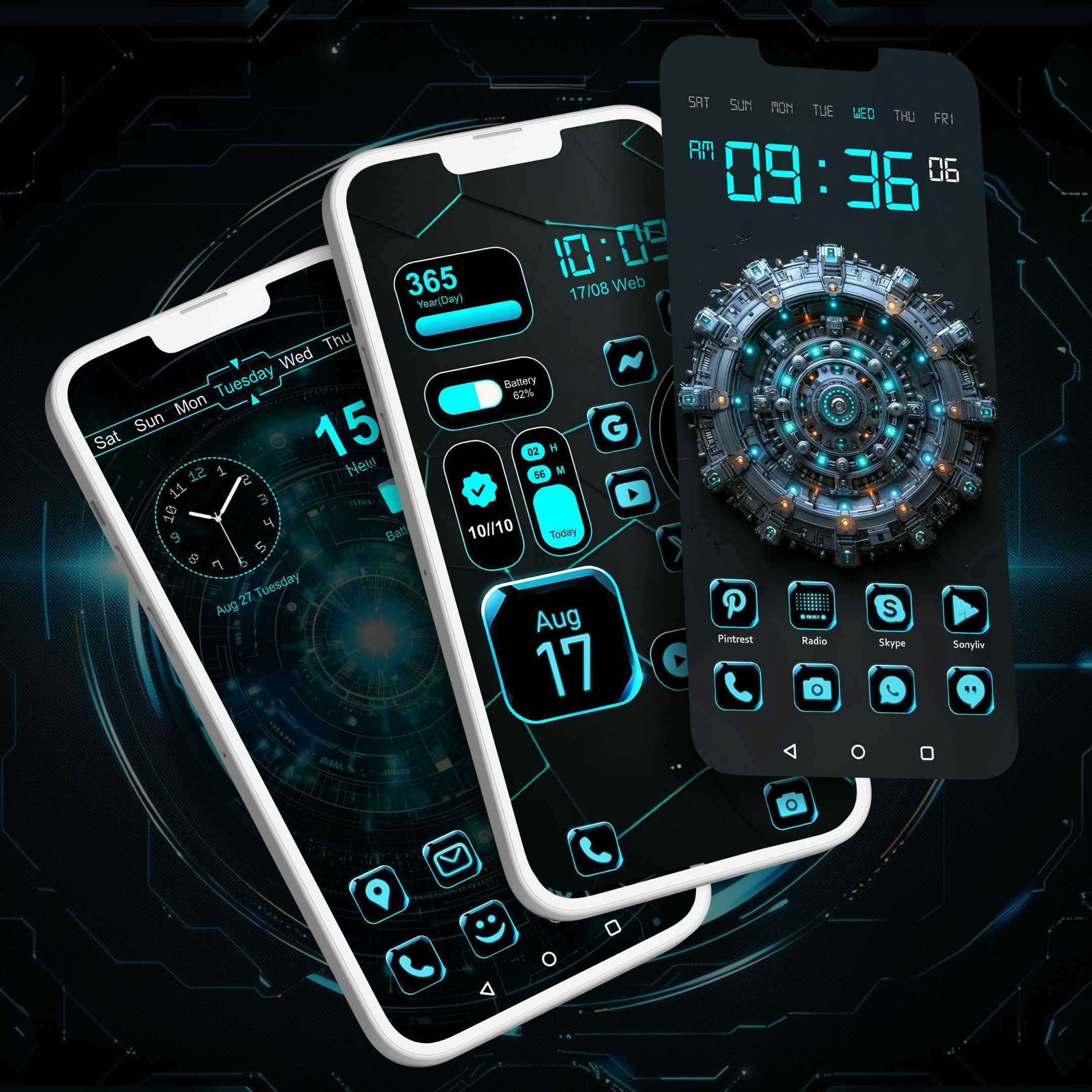 اسکرین شات 7 برنامه Themes 2025 Wallpapers