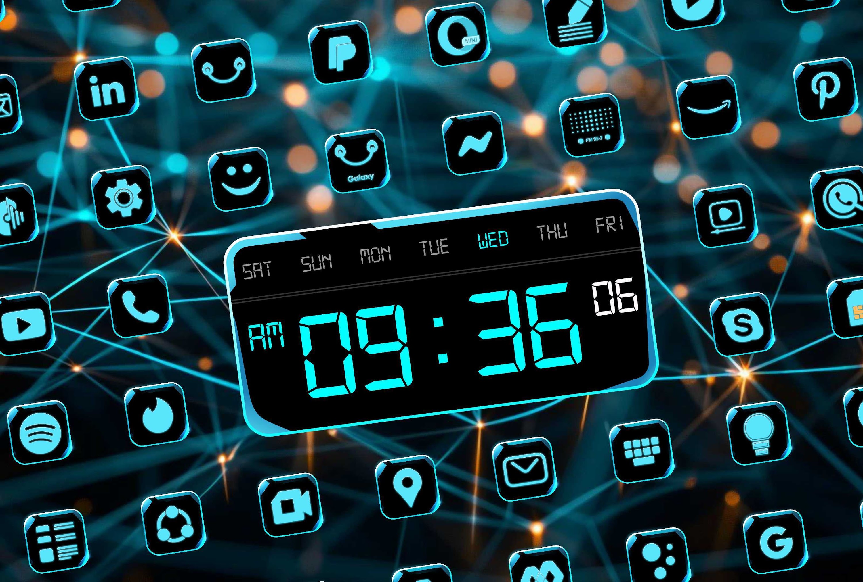 اسکرین شات 1 برنامه Themes 2025 Wallpapers