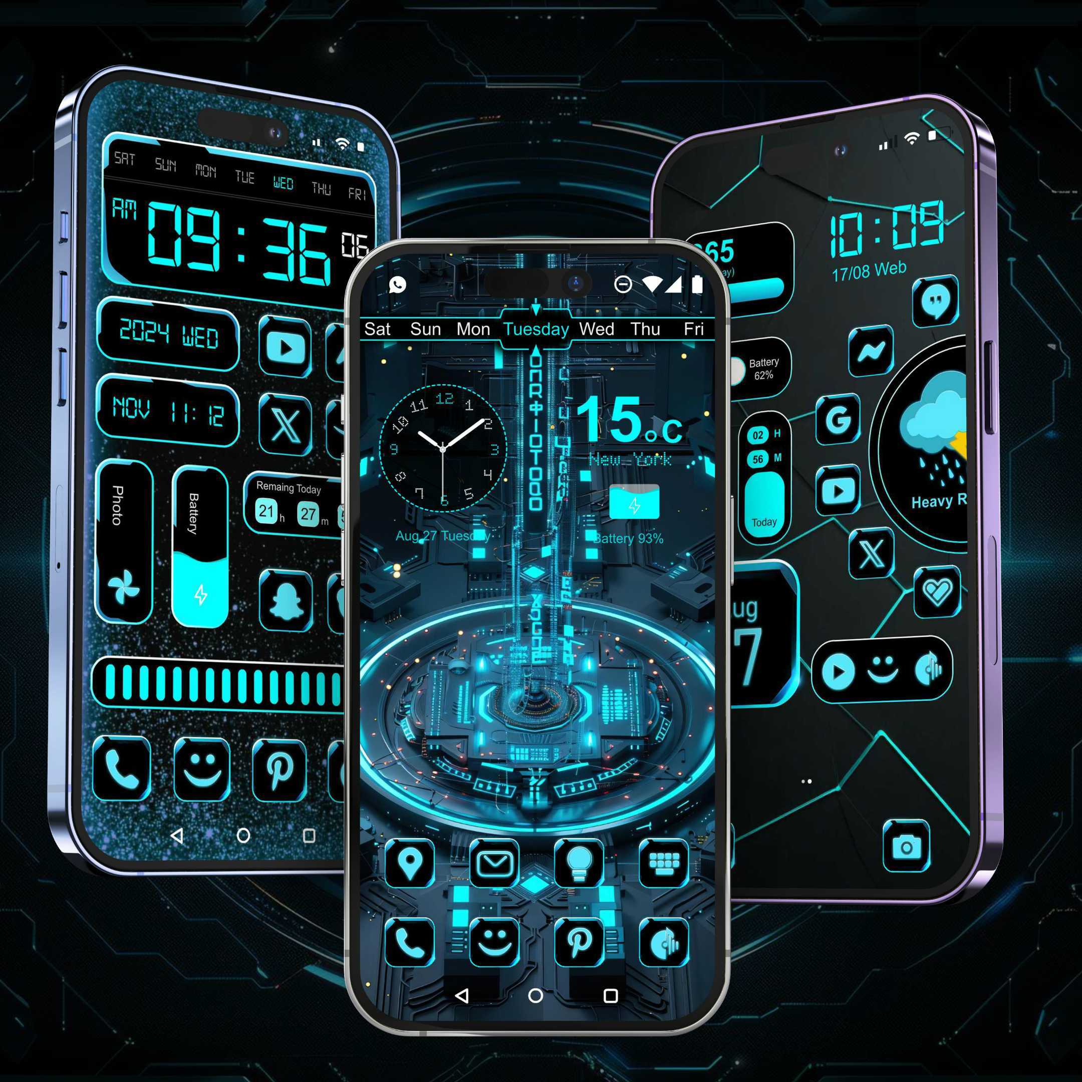 اسکرین شات 5 برنامه Themes 2025 Wallpapers