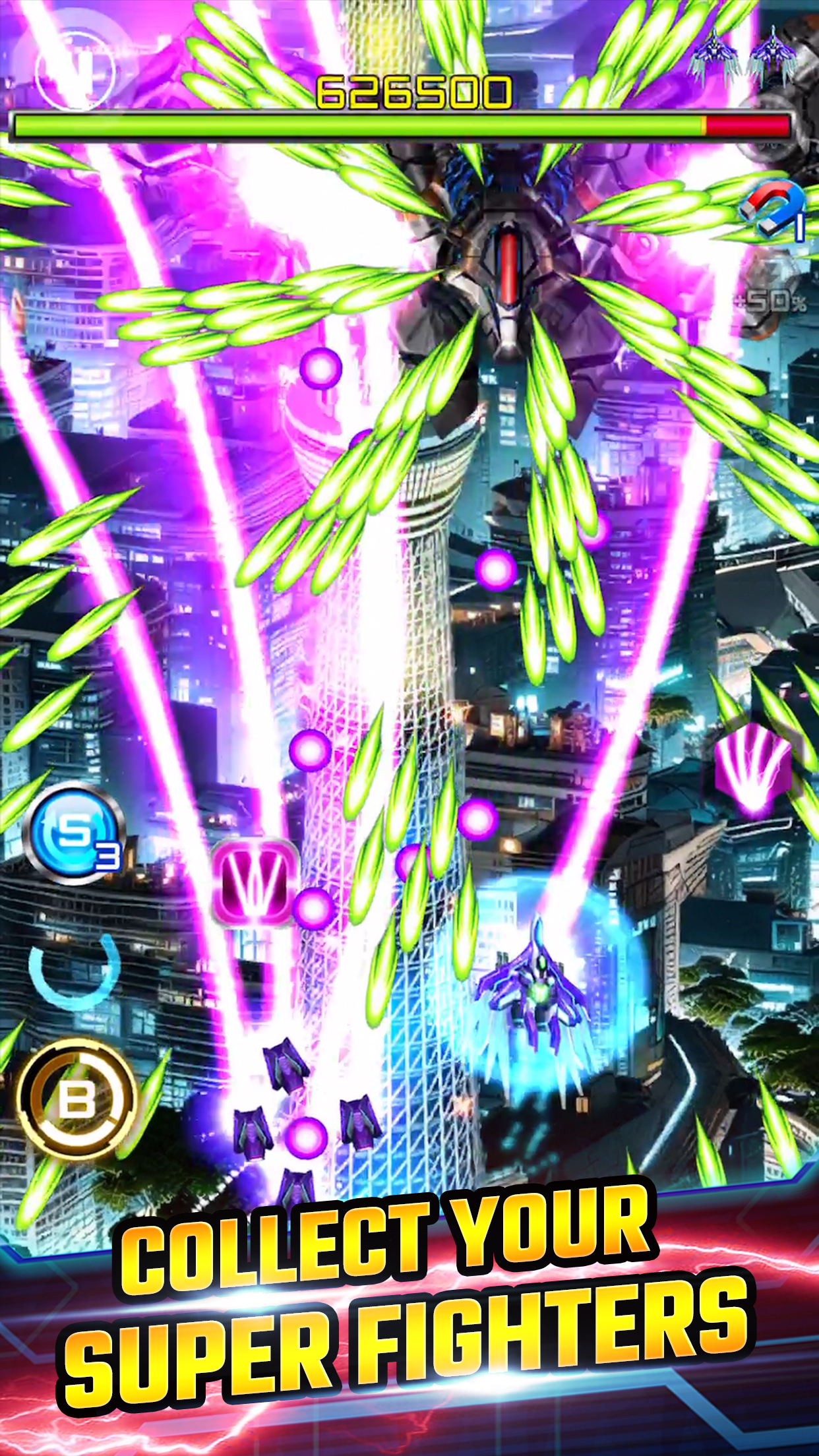 اسکرین شات 5 بازی Lightning Fighter 2: Space War