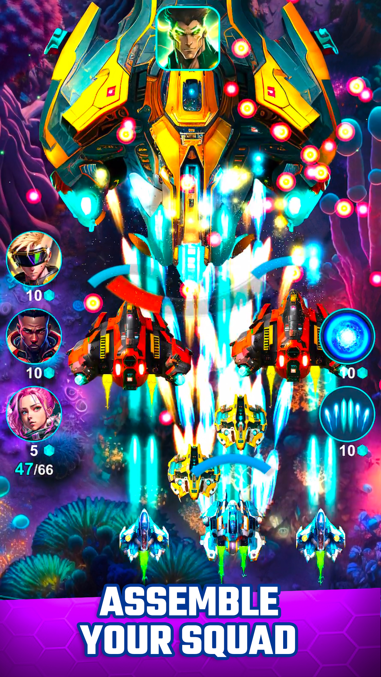 اسکرین شات 4 بازی Star Thunder: Space Shooter