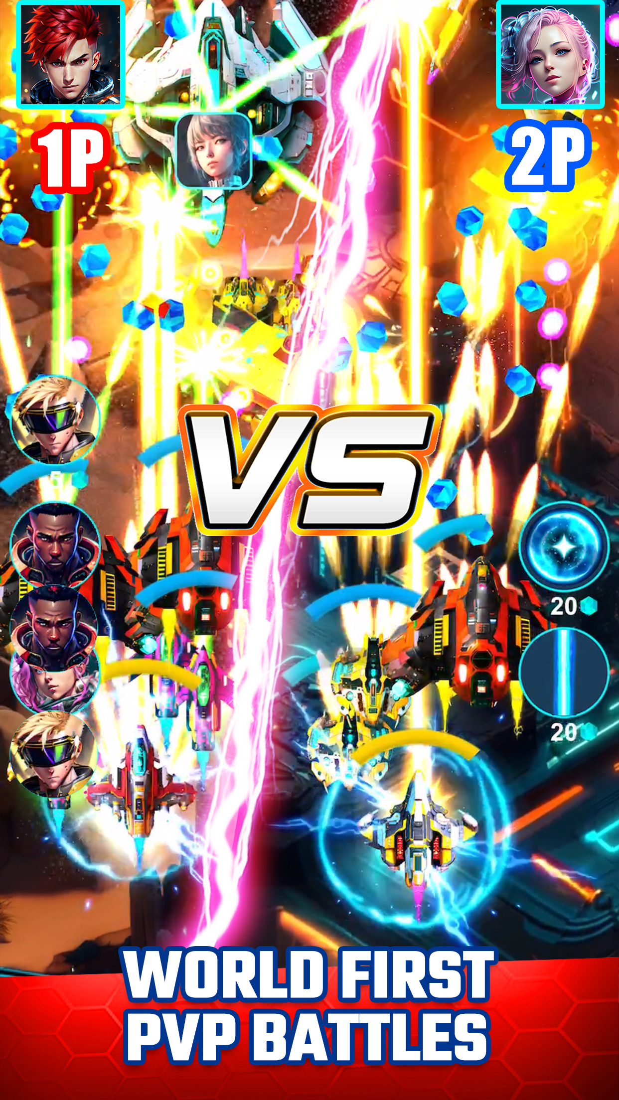 اسکرین شات 1 بازی Star Thunder: Space Shooter