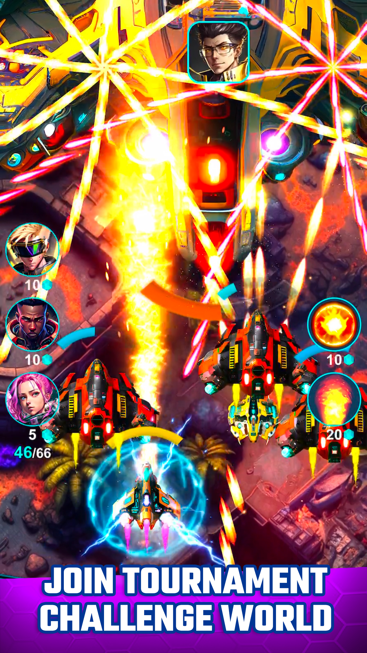 اسکرین شات 5 بازی Star Thunder: Space Shooter