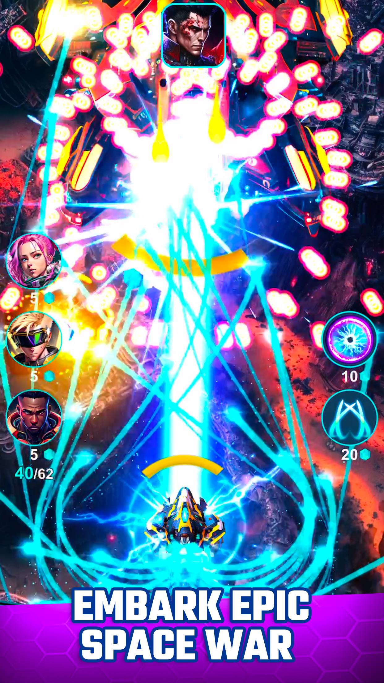 اسکرین شات 3 بازی Star Thunder: Space Shooter