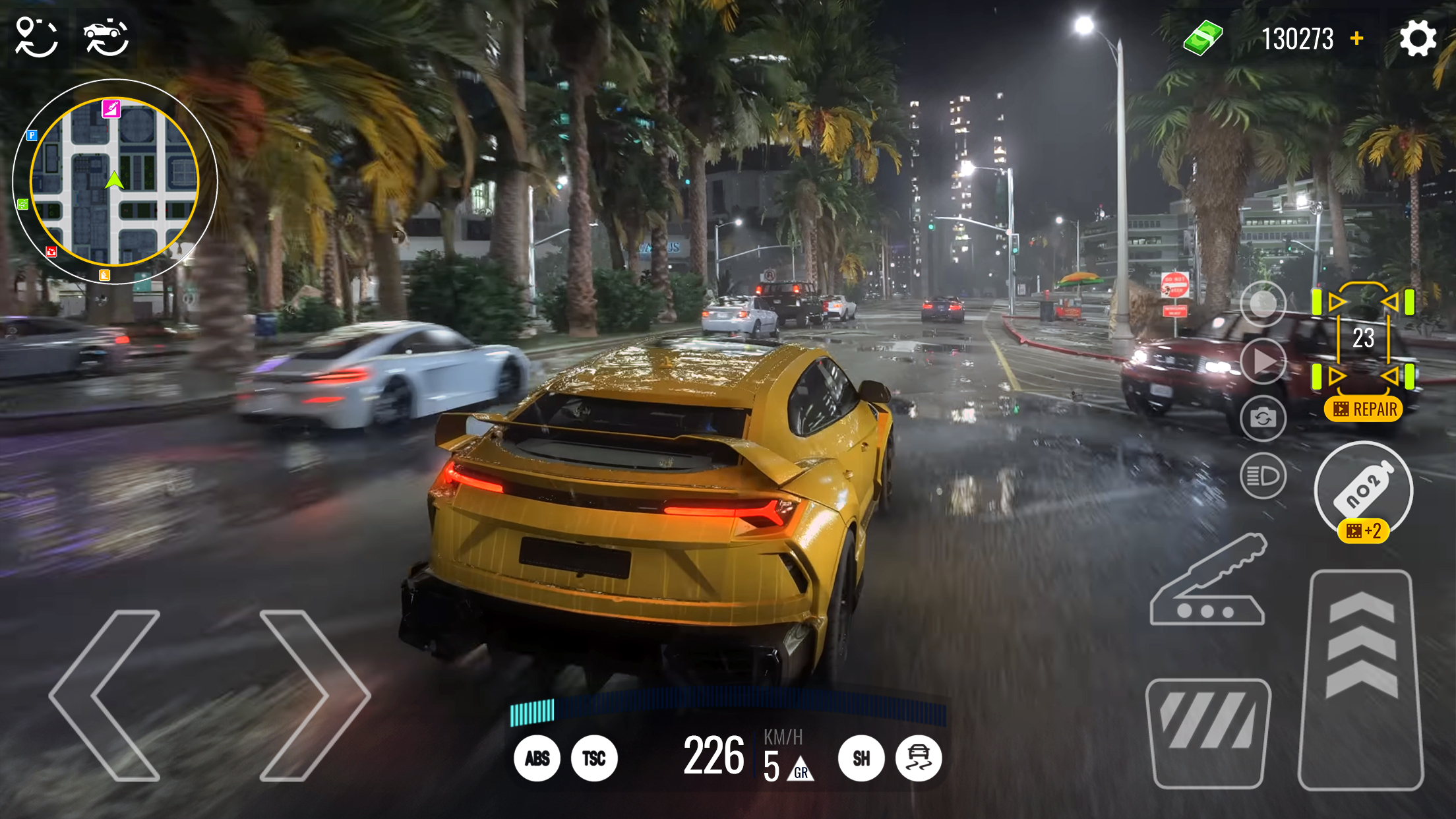 اسکرین شات 5 بازی Driving Real Race City 3D