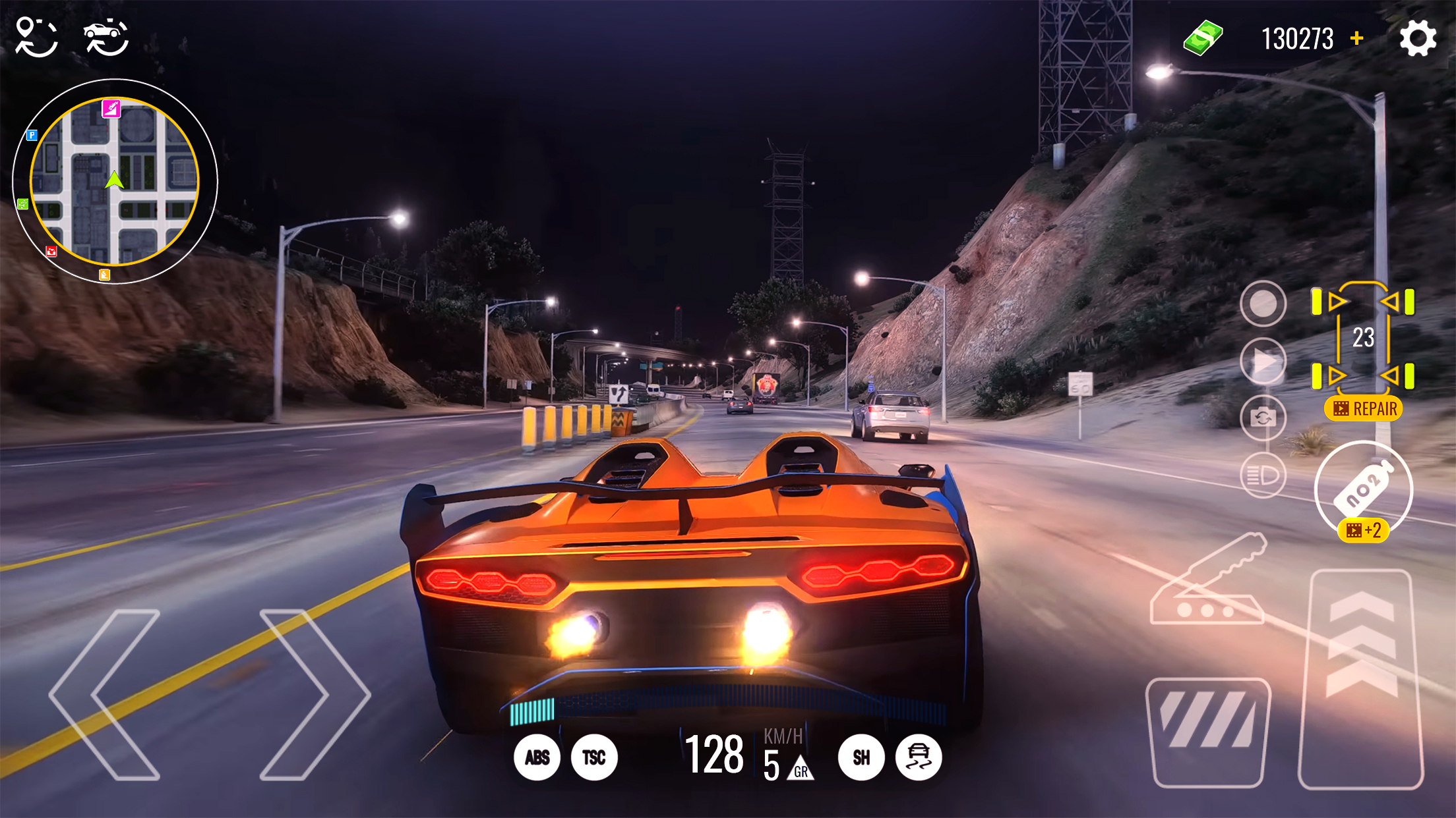 اسکرین شات 1 بازی Driving Real Race City 3D