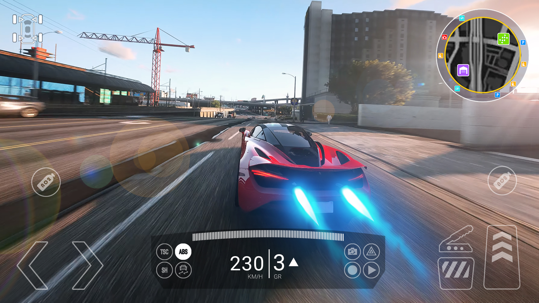 اسکرین شات 5 بازی Real Car Driving: Race City 3D
